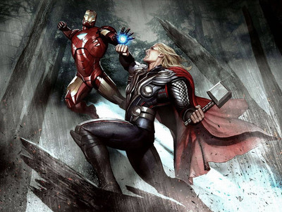 

Comics Avengers The Avengers Iron Man Thor HD Wallpaper Background Photographic Paper(12 inch X 18 inch, Rolled)