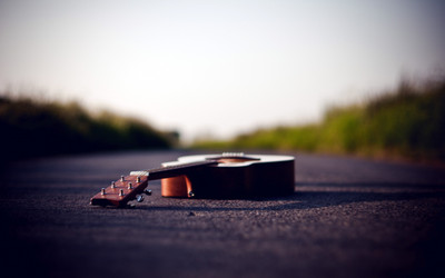 

Music Guitar HD Wallpaper Background Fine Art Print(12 inch X 18 inch, Rolled)