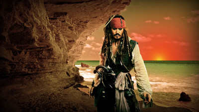 

Akhuratha Poster Movie Pirates Of The Caribbean Jack Sparrow Pirate Johnny Depp HD Wallpaper Background Fine Art Print(12 inch X 18 inch, Rolled)