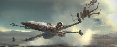 

Movie Star Wars Episode VII: The Force Awakens Star Wars X-wing HD Wallpaper Background Paper Print(12 inch X 18 inch, Rolled)