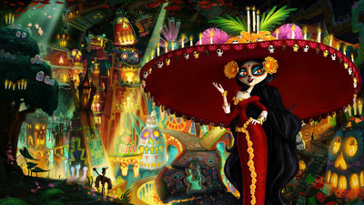 

Movie The Book Of Life Manolo La Muerte HD Wallpaper Background Paper Print(12 inch X 18 inch, Rolled)