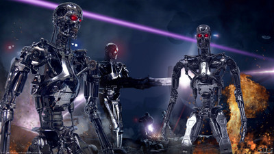 

Akhuratha Poster Movie The Terminator Terminator T800 Endoskeleton HD Wallpaper Background Fine Art Print(12 inch X 18 inch, Rolled)