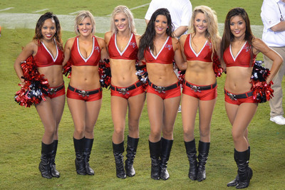 

Sports Cheerleader Tampa Bay HD Wall Poster Paper Print(12 inch X 18 inch, Rolled)