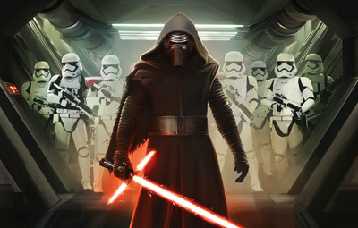 

Movie Star Wars Episode VII: The Force Awakens Star Wars Kylo Ren Stormtrooper Lightsaber HD Wallpaper Background Paper Print(12 inch X 18 inch, Rolled)