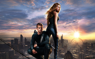 

Movie Divergent Theo James Shailene Woodley HD Wallpaper Background Paper Print(12 inch X 18 inch, Rolled)