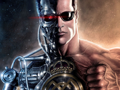 

Movie The Terminator Terminator HD Wallpaper Background Paper Print(12 inch X 18 inch, Rolled)