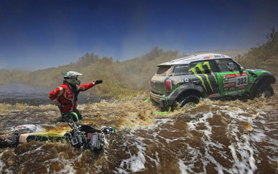 

Sports Dakar Rally HD Wall Poster Paper Print(12 inch X 18 inch, Rolled)