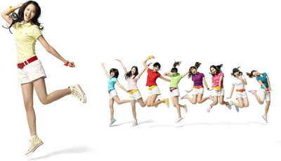 

Akhuratha Music SNSD Band (Music) South Korea Girls Generation Wall Poster Fine Art Print(12 inch X 18 inch, Rolled)