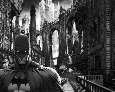 

Comics Batman Fine Art Paper Print Poster Photographic Paper(12 inch X 18 inch, Rolled)