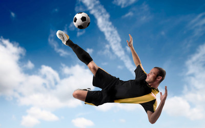 

Sports Soccer HD Wall Poster Paper Print(12 inch X 18 inch, Rolled)