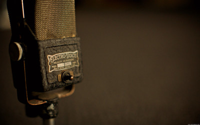 

Music Microphone HD Wallpaper Background Fine Art Print(12 inch X 18 inch, Rolled)