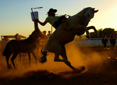 

Sports Rodeo HD Wall Poster Paper Print(12 inch X 18 inch, Rolled)