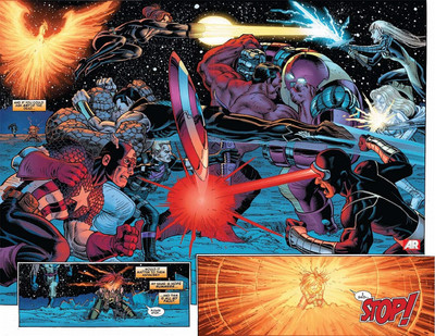 

Avengers Vs. X-Men Captain America The Thing Black Widow Juggernaut Cyclops Phoenix Frameless Fine Quality Poster Paper Print(12 inch X 18 inch, Rolled)