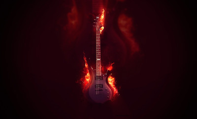 

Akhuratha Music Guitar Wall Poster Fine Art Print(12 inch X 18 inch, Rolled)
