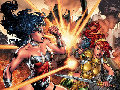 

Wonder Woman Frameless Fine Quality Poster Paper Print(12 inch X 18 inch, Rolled)