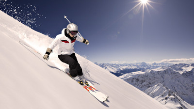 

Sports Skiing HD Wall Poster Paper Print(12 inch X 18 inch, Rolled)