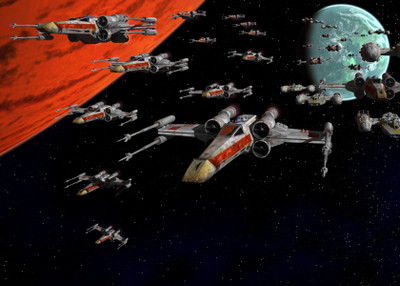 

Akhuratha Poster Movie Star Wars X-wing HD Wallpaper Background Fine Art Print(12 inch X 18 inch, Rolled)