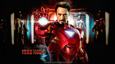

Akhuratha Poster Movie Iron Man 3 Iron Man HD Wallpaper Background Fine Art Print(12 inch X 18 inch, Rolled)