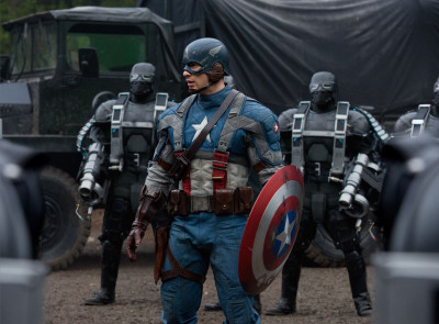 

Movie Captain America: The First Avenger Captain America HD Wallpaper Background Paper Print(12 inch X 18 inch, Rolled)
