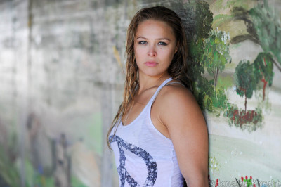 

Sports Ronda Rousey HD Wall Poster Paper Print(12 inch X 18 inch, Rolled)