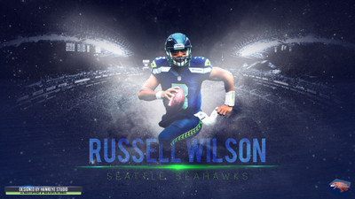 

Sports Seattle Seahawks Football NFL Russell Wilson Wall Poster Paper Print(12 inch X 18 inch, Rolled)