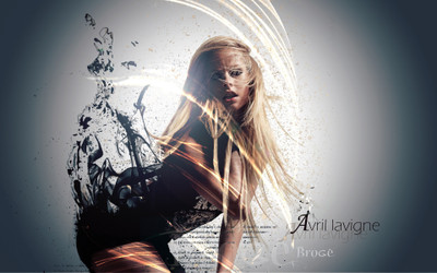 

Music Avril Lavigne Singers Canada HD Wallpaper Background Fine Art Print(12 inch X 18 inch, Rolled)