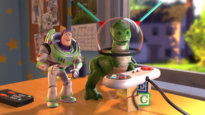 

Akhuratha Poster Movie Toy Story Buzz Lightyear Rex HD Wallpaper Background Fine Art Print(12 inch X 18 inch, Rolled)