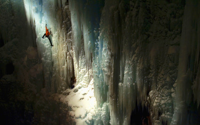 

Sports Ice Climbing Wall Poster Paper Print(12 inch X 18 inch, Rolled)