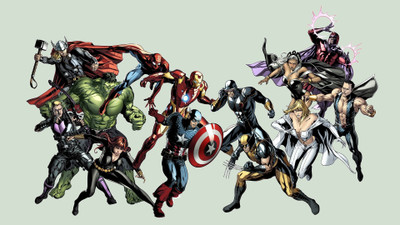 

Comics Avengers Vs. X-Men Thor Hawkeye Hulk Black Widow Spider-Man Iron Man Cyclops Wolverine Emma Frost Magneto Captain America HD Wallpaper Background Fine Art Print(12 inch X 18 inch, Rolled)