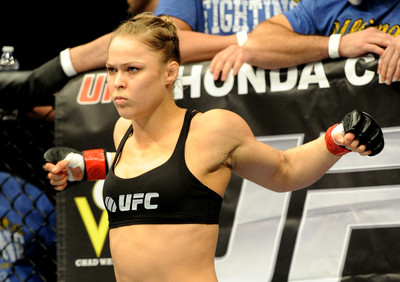 

Sports Ronda Rousey HD Wall Poster Paper Print(12 inch X 18 inch, Rolled)