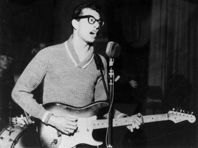 

Music Buddy Holly Wall Poster Fine Art Print(12 inch X 18 inch, Rolled)