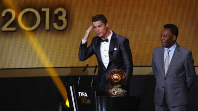 

Sports Ballon D'Or 2014 Soccer Wall Poster Paper Print(12 inch X 18 inch, Rolled)