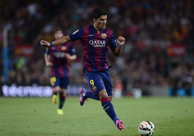 

Sports Luis Suarez Soccer Player Luiz Suarez FC Barcelona Wall Poster Paper Print(12 inch X 18 inch, Rolled)