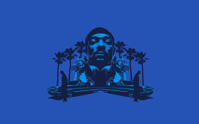 

Akhuratha Music Snoop Dogg Singers United States Dog Art Artistic Blue Rapper Wall Poster Fine Art Print(12 inch X 18 inch, Rolled)