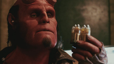 

Movie Hellboy HD Wallpaper Background Paper Print(12 inch X 18 inch, Rolled)