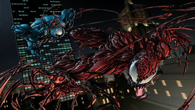 

Venom Vs Carnage Venom Carnage Frameless Fine Quality Poster Photographic Paper(12 inch X 18 inch, Rolled)