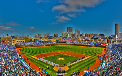 

Sports Baseball Sport Wrigley Field Man Made Chicago Wall Poster Paper Print(12 inch X 18 inch, Rolled)
