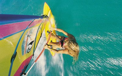 

Sports Windsurfing HD Wall Poster Paper Print(12 inch X 18 inch, Rolled)