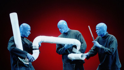 

Music Blue Man Group Wall Poster Fine Art Print(12 inch X 18 inch, Rolled)