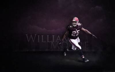 

Sports William Moore Football NFL Wall Poster Paper Print(12 inch X 18 inch, Rolled)