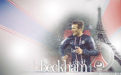 

Sports David Beckham Soccer Player Wall Poster Paper Print(12 inch X 18 inch, Rolled)