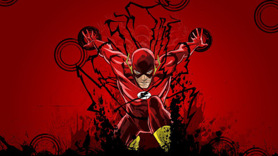 

Comics Flash Fine Art Paper Print Poster Paper Print(12 inch X 18 inch, Rolled)