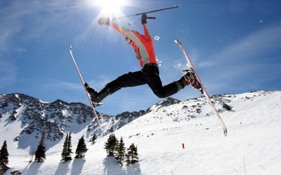 

Sports Skiing Mountain Snow Winter HD Wall Poster Paper Print(12 inch X 18 inch, Rolled)