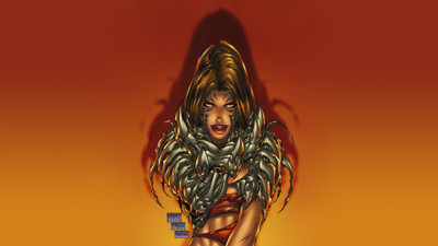 

Akhuratha -comics-gradient-background-illustrations-michael-turner-top-cow-witchblade Wall Poster Paper Print(12 inch X 18 inch, Rolled)