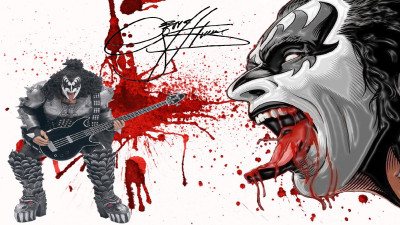 

Music KISS Band (Music) United States Gene Simmons Rock HD Wallpaper Background Fine Art Print(12 inch X 18 inch, Rolled)