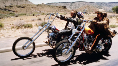 

Movie Easy Rider Man Motorcycle HD Wallpaper Background Paper Print(12 inch X 18 inch, Rolled)