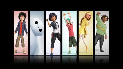 

Movie Big Hero 6 HD Wallpaper Background Paper Print(12 inch X 18 inch, Rolled)