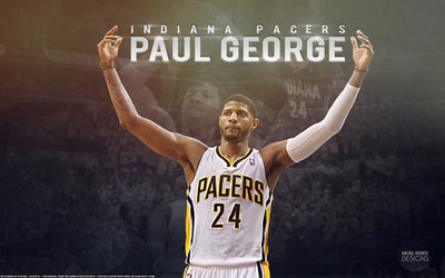 

Sports Indiana Pacers Basketball Paul George HD Wall Poster Paper Print(12 inch X 18 inch, Rolled)