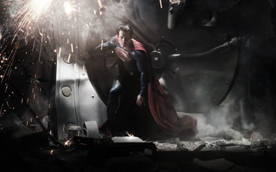 

Movie Man Of Steel Superman Henry Cavill HD Wallpaper Background Paper Print(12 inch X 18 inch, Rolled)