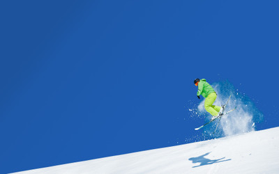

Sports Skiing Mountain People Snow Winter Wall Poster Paper Print(12 inch X 18 inch, Rolled)